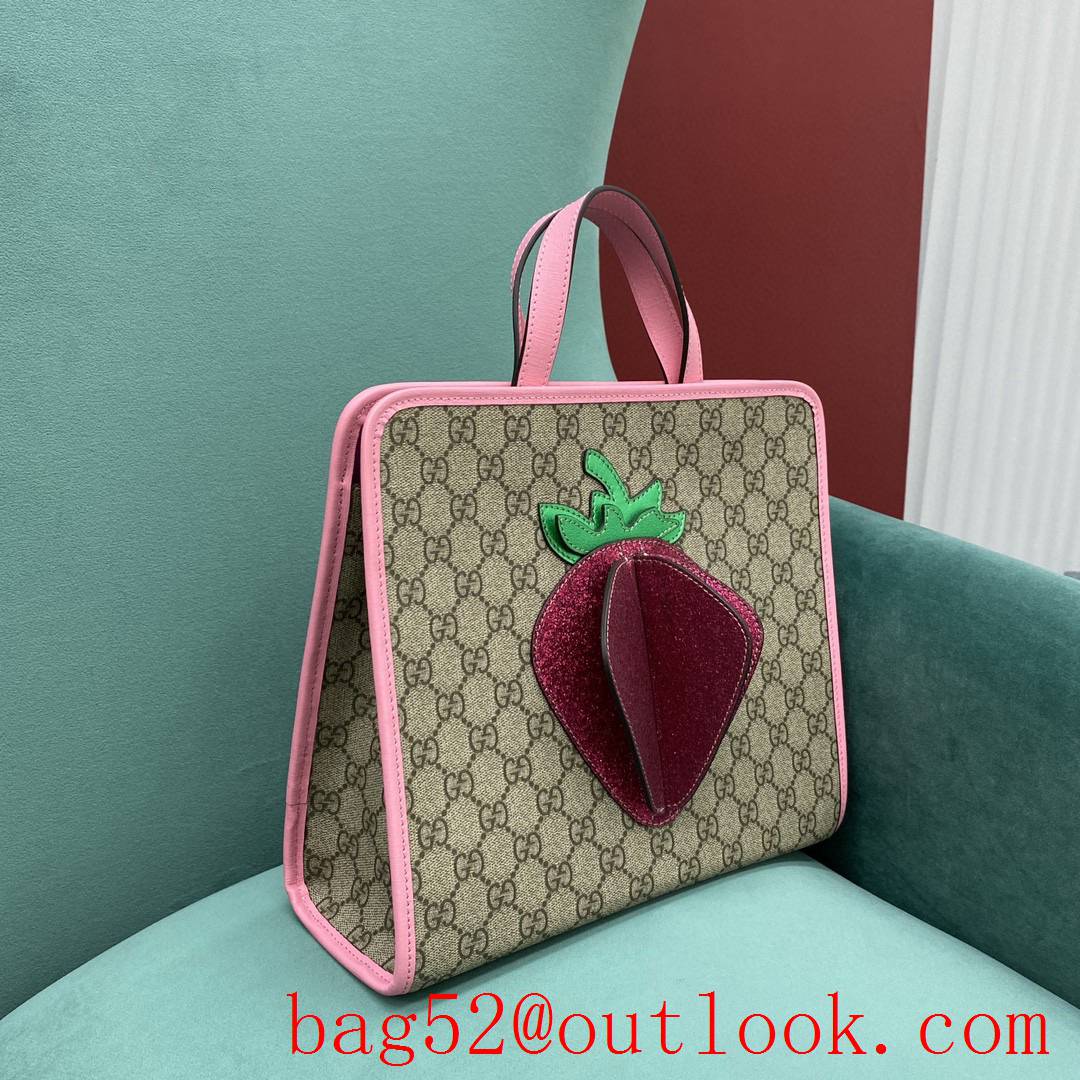 Gucci 3D Strawberry Tote large handbag