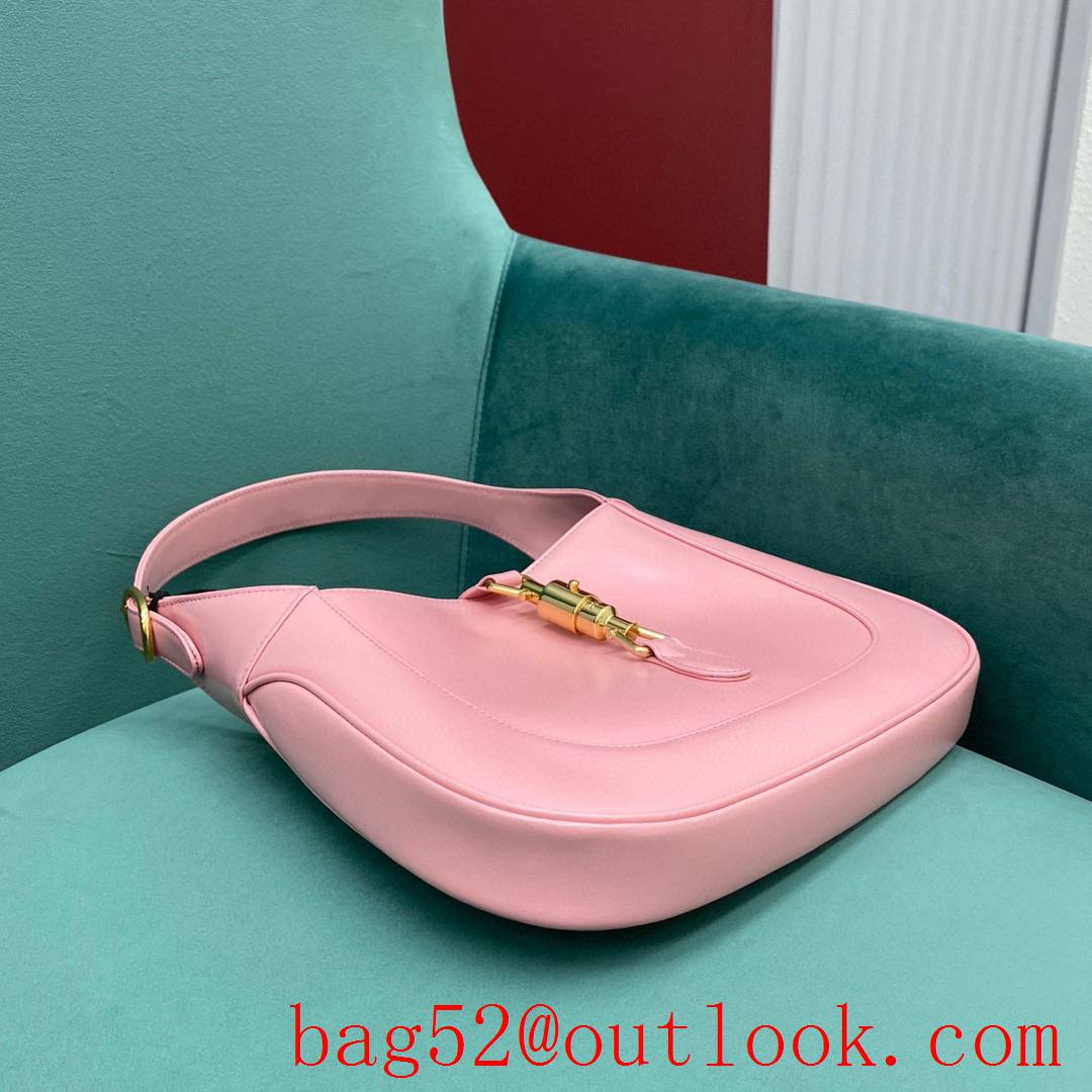 Gucci Jackie 1961 pink medium shoiulder crossbody handbag