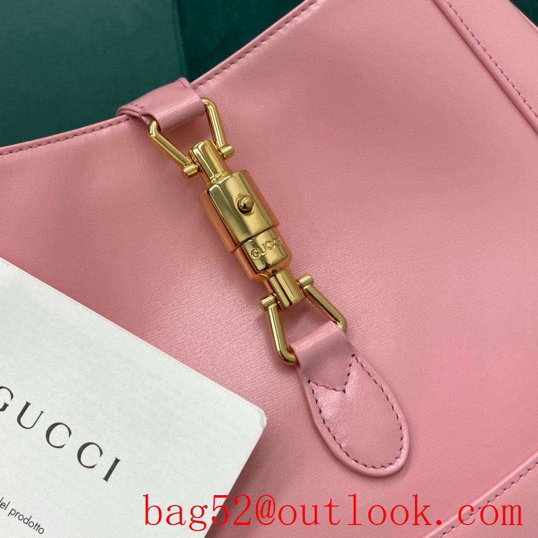 Gucci Jackie 1961 pink medium shoiulder crossbody handbag