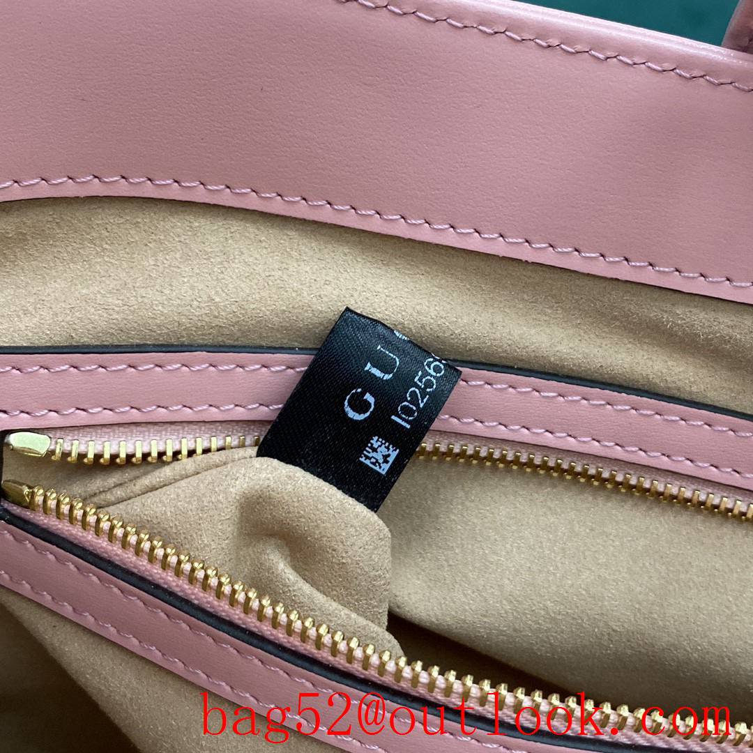 Gucci Jackie 1961 pink medium shoiulder crossbody handbag