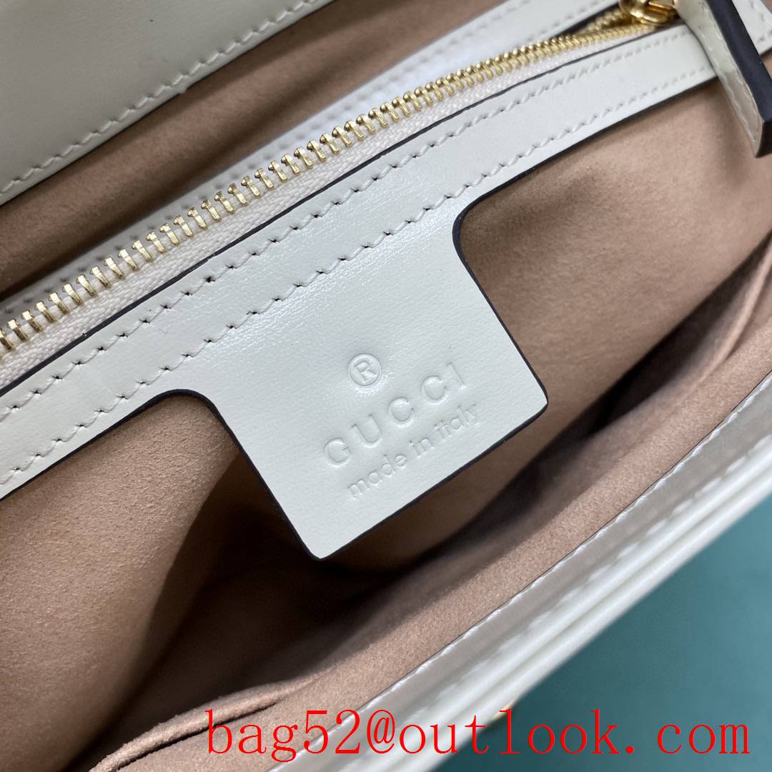 Gucci Jackie 1961 white medium shoiulder crossbody handbag