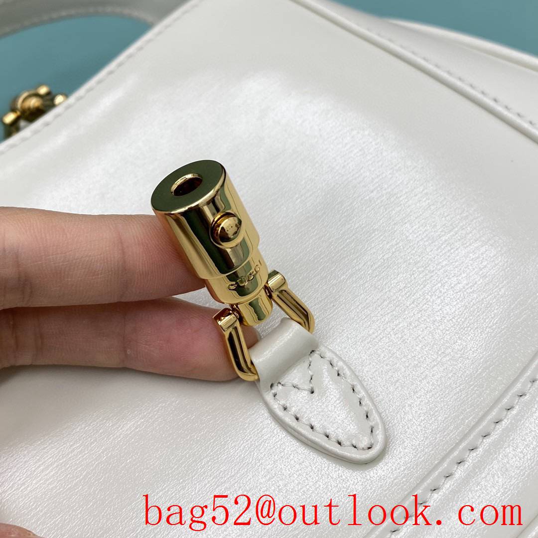 Gucci Jackie 1961 mini explosion model white women's shoulder mini handbag