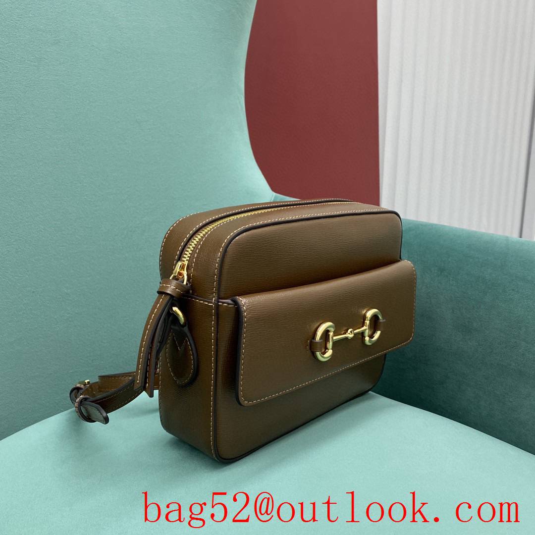 Gucci 1955 Horsebit Vintage brown women's handbag