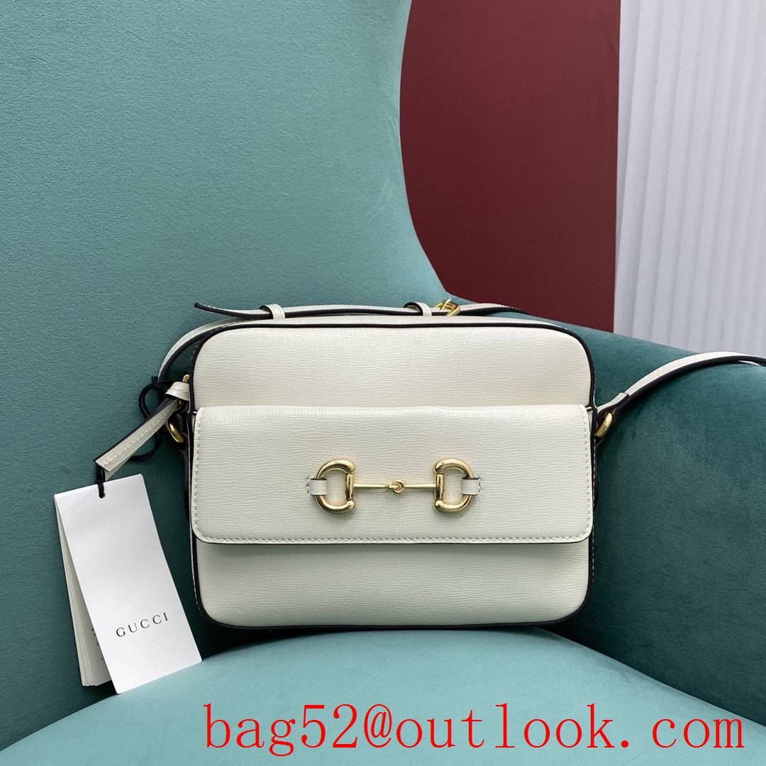 Gucci 1955 Horsebit Vintage white women's handbag