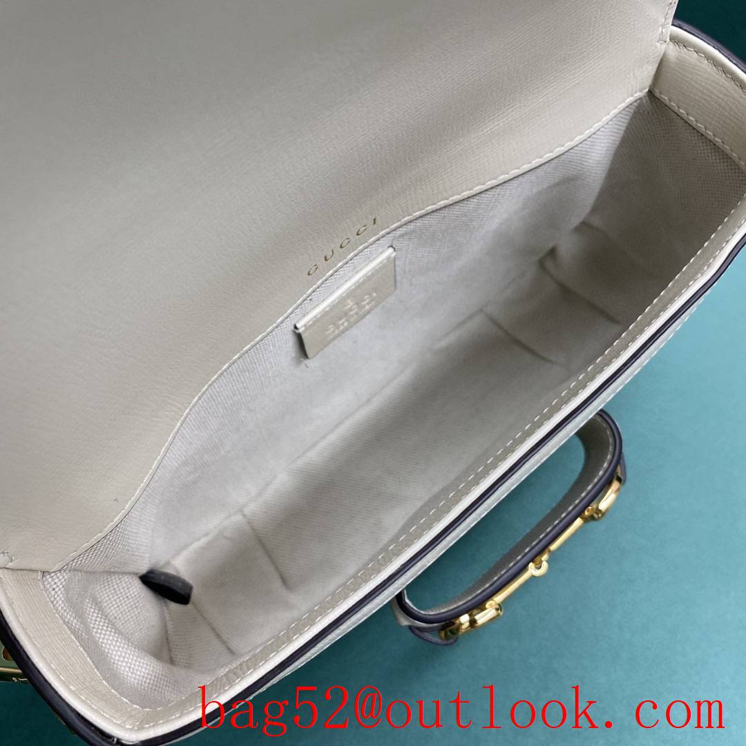 Gucci GG Ophidia imported fireproof and waterproof material Dome shape classic double G collocation cream shoulder handbag