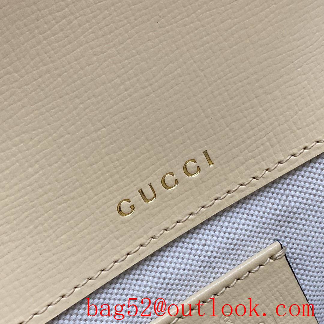 Gucci GG Ophidia imported fireproof and waterproof material Dome shape classic double G collocation light green shoulder handbag