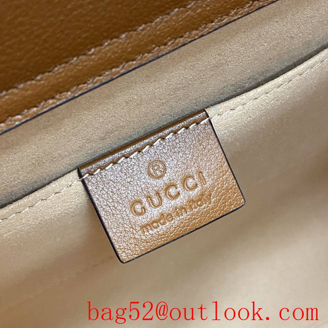 Gucci Diana Bamboo Medium women's brown handbag