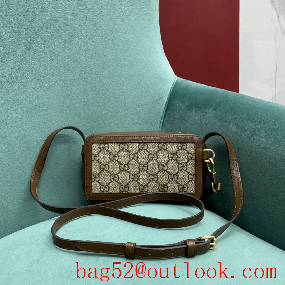 Gucci brown medium retro shoulder crossbody handbag