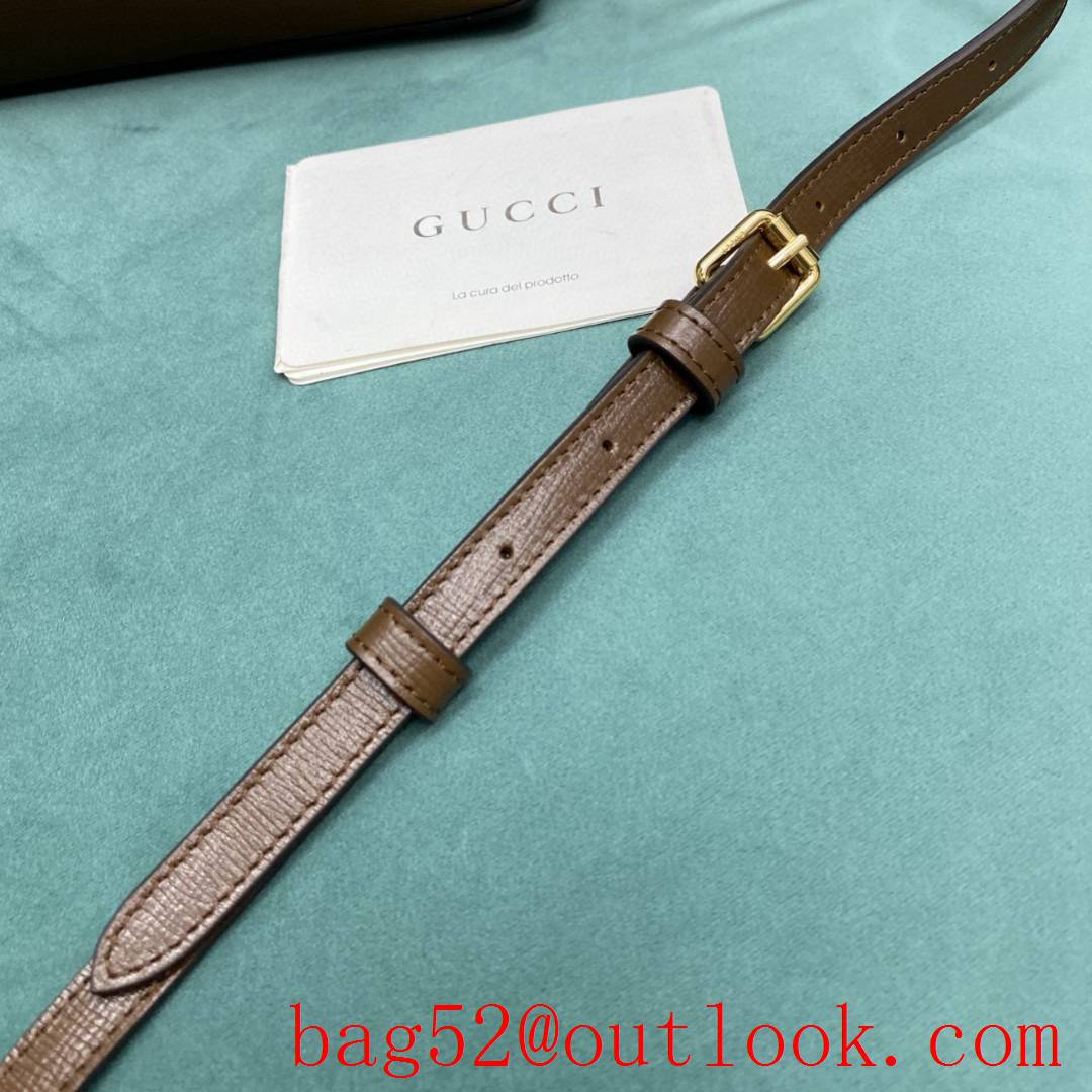 Gucci brown medium retro shoulder crossbody handbag