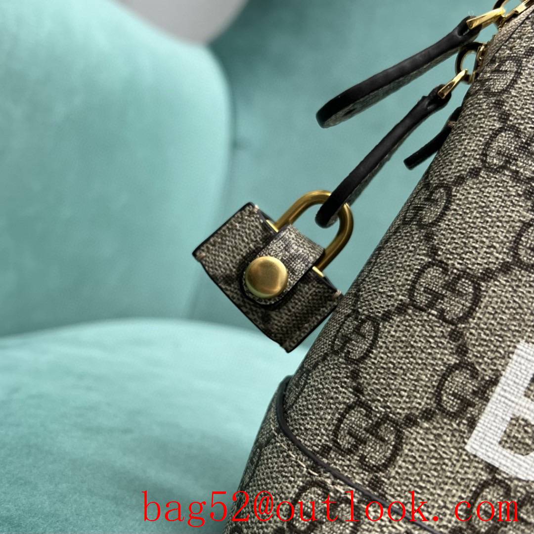 Gucci & Balenciaga joint shell chain shoulder handbag