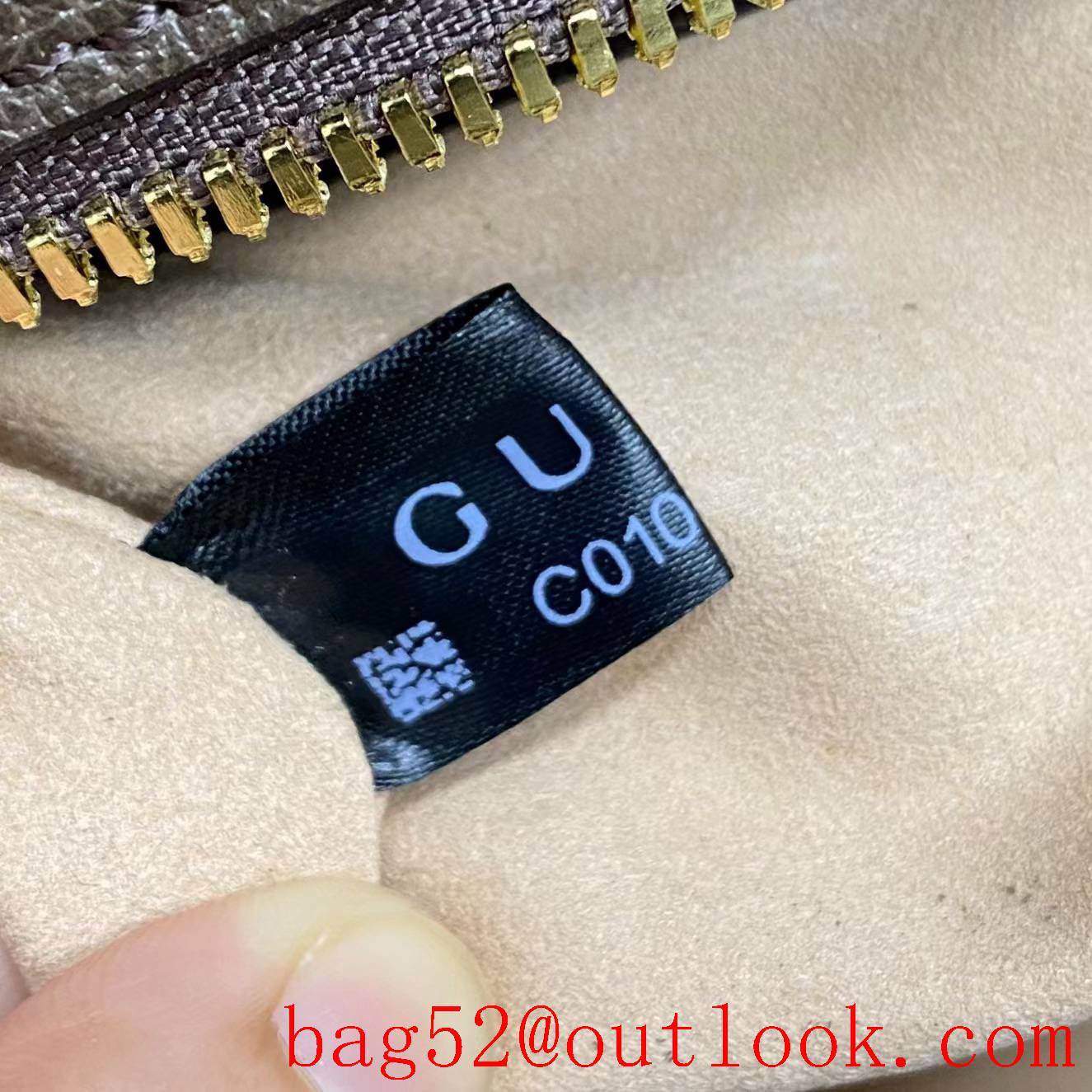 Gucci tote envelope brown shoulder double G handbag