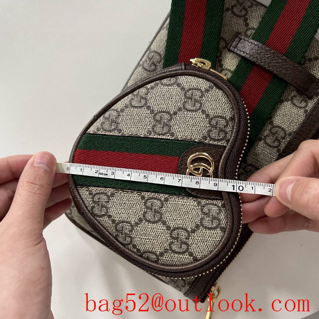 Gucci Square Heart Double mother handbag