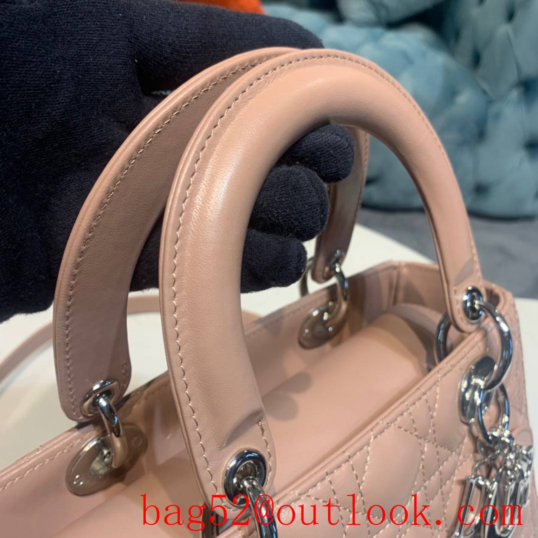 Dior Lamb leather cannage stitching sheep tendon adjustable shoulder straps ABC tote bag