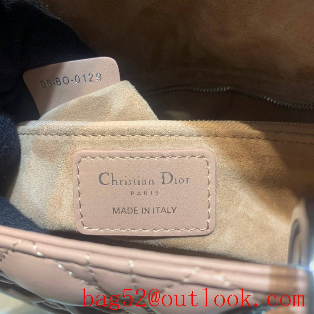 Dior Lamb leather cannage stitching sheep tendon adjustable shoulder straps ABC tote bag