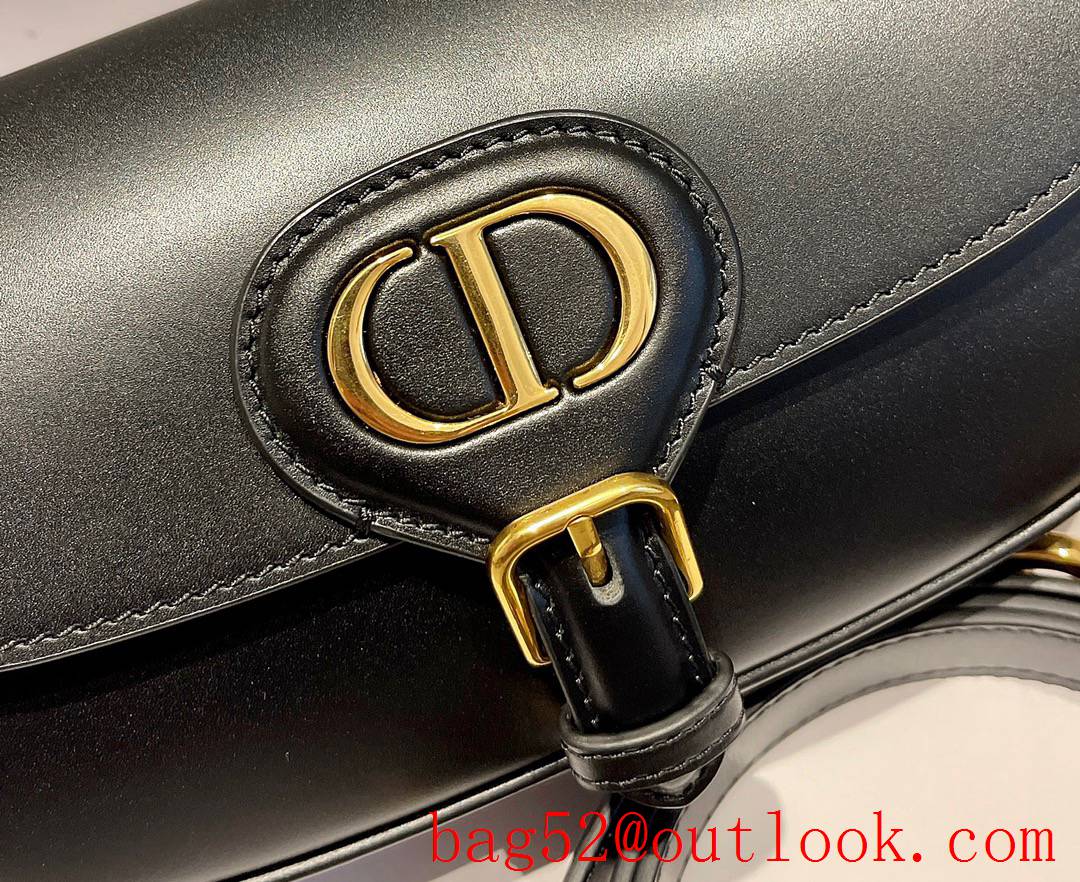 Dior Underarm Exquisite Handsome Hand Calfskin Premium Wear-Resistant Adjustable Shoulder Strap Large Capacity black bobby shoul