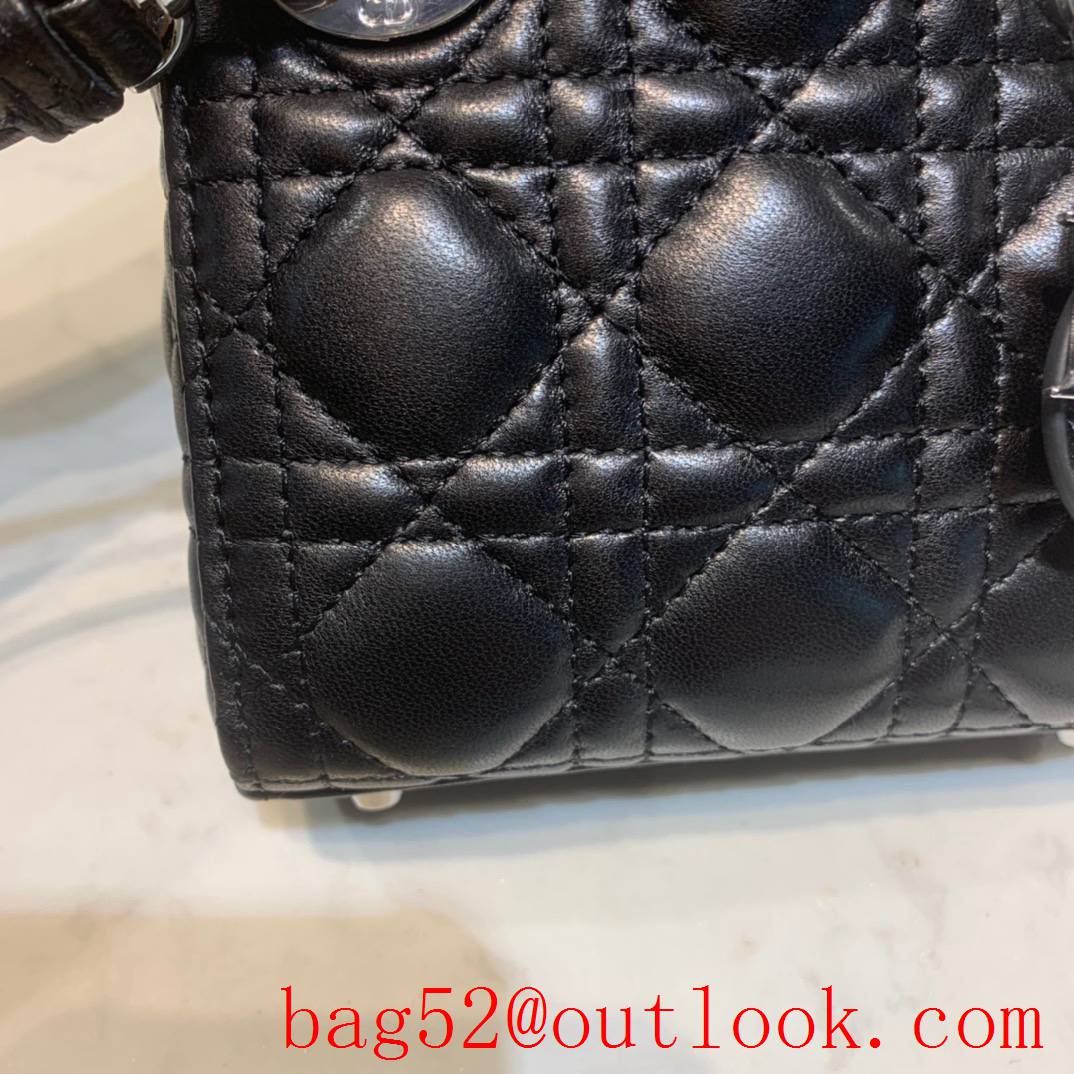 Dior Super Mini Diana Bag Black D??? ???? M???? shoulder tote bag