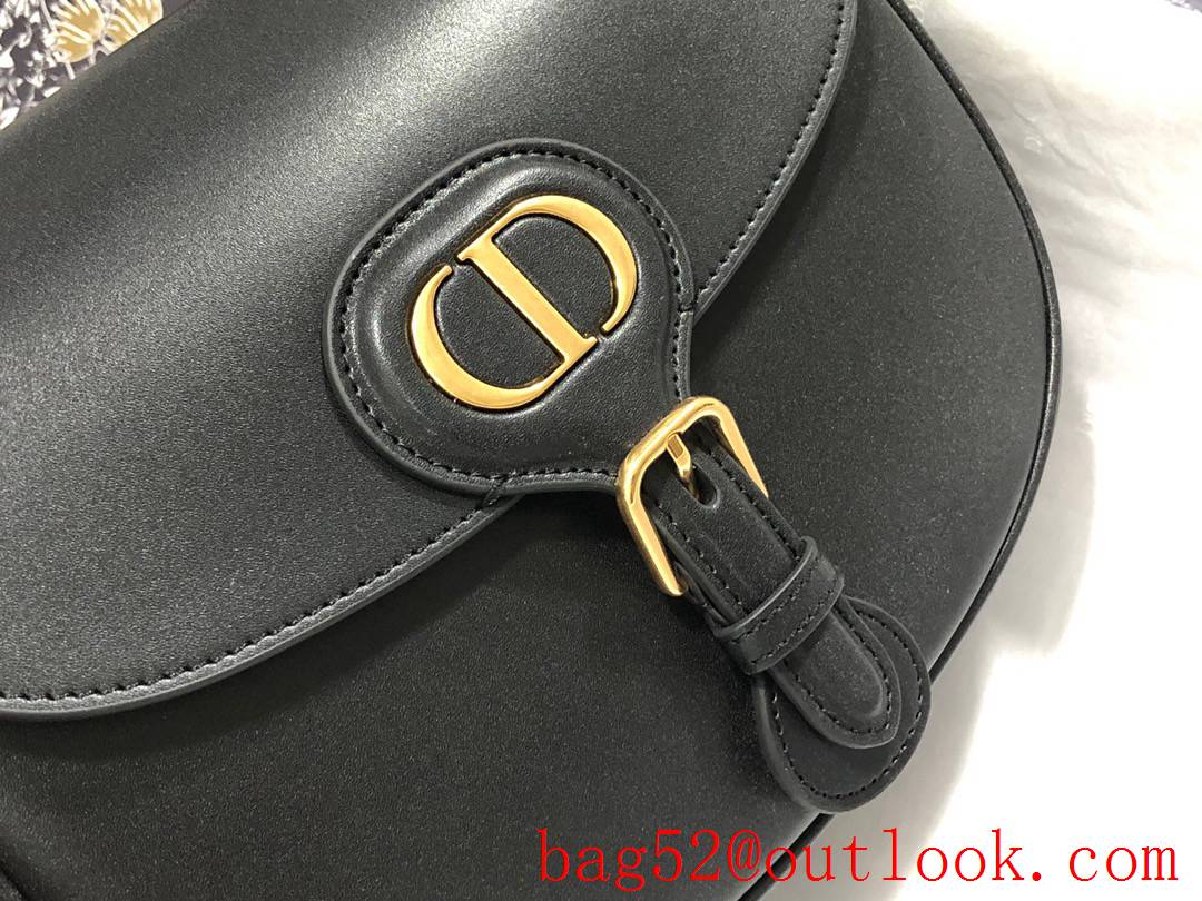 Dior Medium Bobby in Plain Leather ShoulderStyle black bag