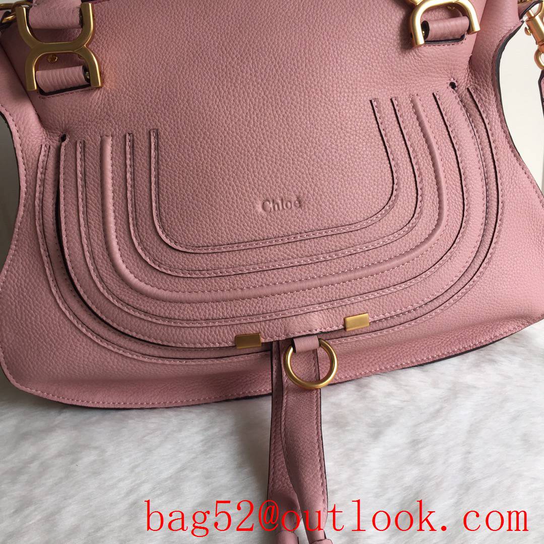 Chole pink medium Premium Collector's Edition flap shoulder marcie handbag