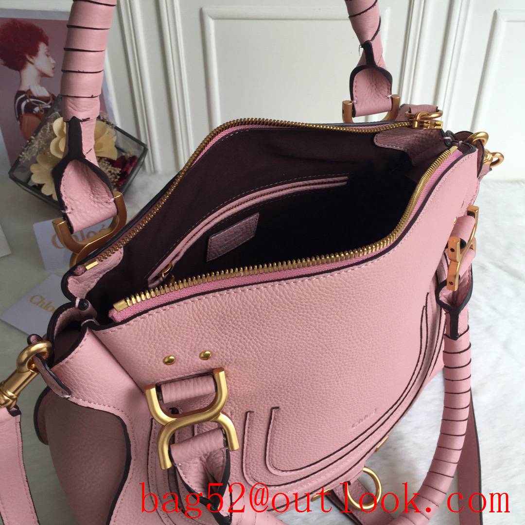 Chole pink medium Premium Collector's Edition flap shoulder marcie handbag