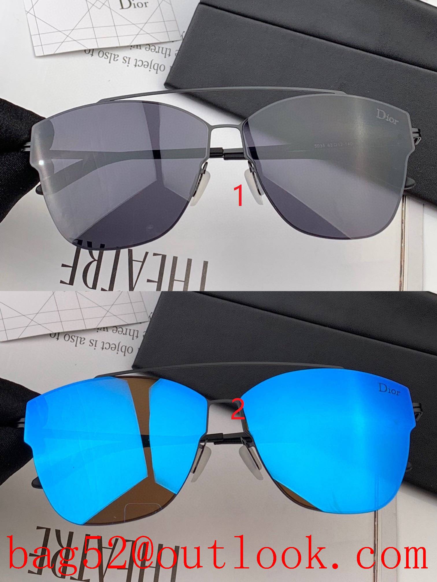Dior 2022 new men's and women's couple models sunglasses