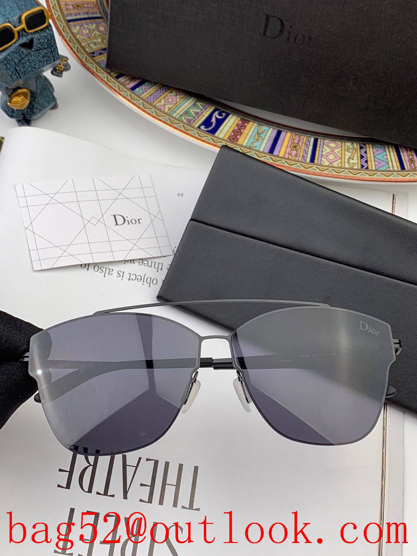 Dior 2022 new men's and women's couple models sunglasses