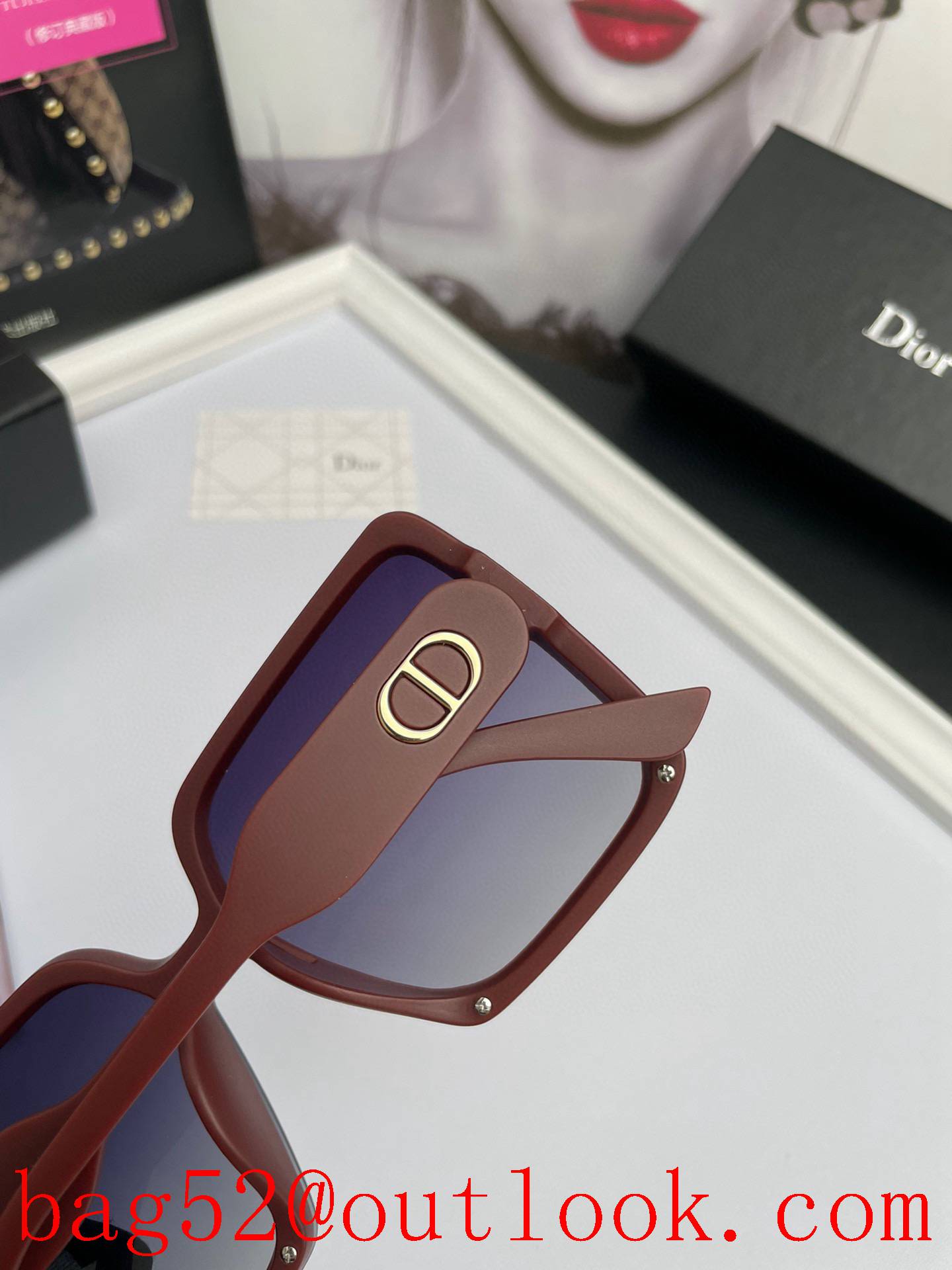 Dior women's polarized TR frame sunglasses