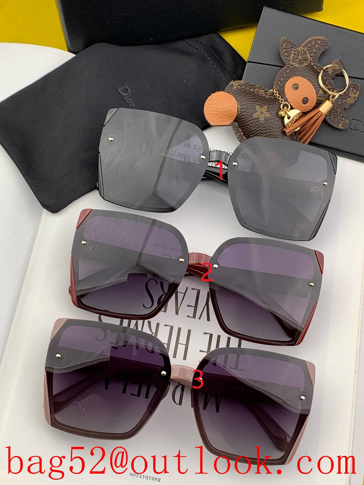 Dior Exclusive big brand sunglasses