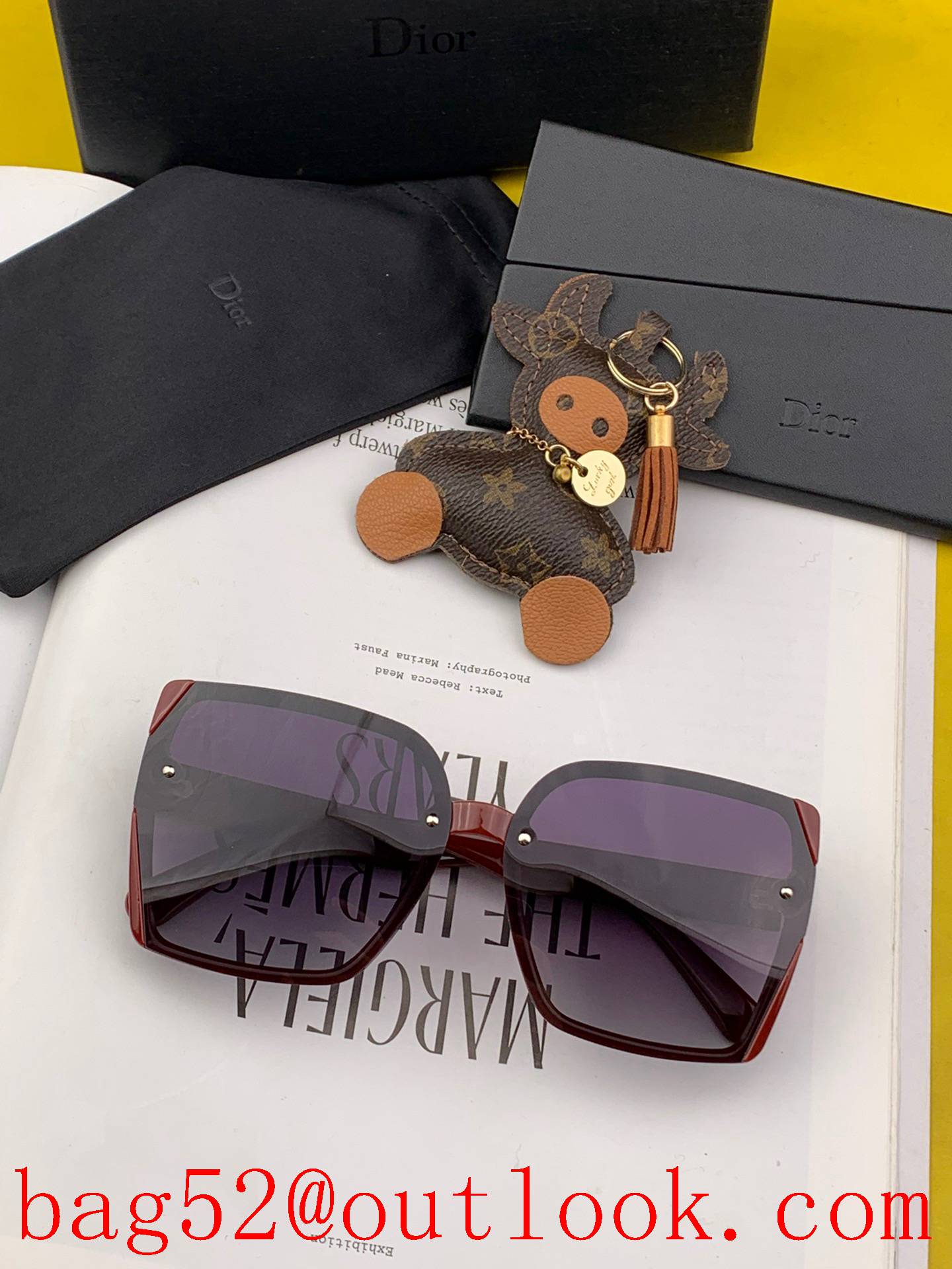 Dior Exclusive big brand sunglasses