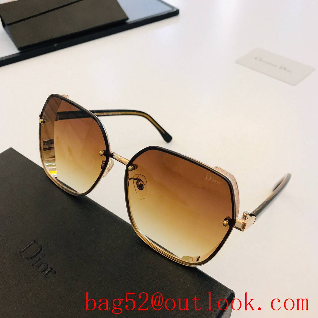 Dior 7 colors Delicate hot lettering accessories with temples sunglasses