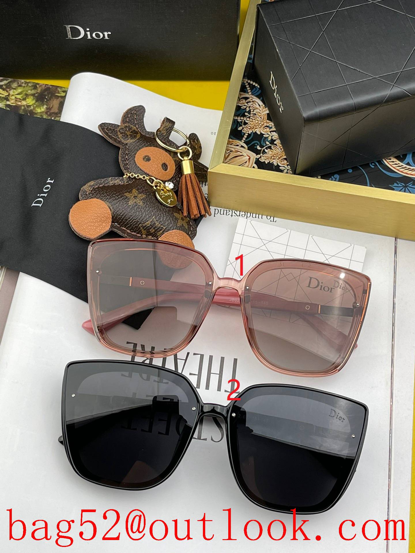 Dior polarized Fashion style Driving mirror fashion sunglasses