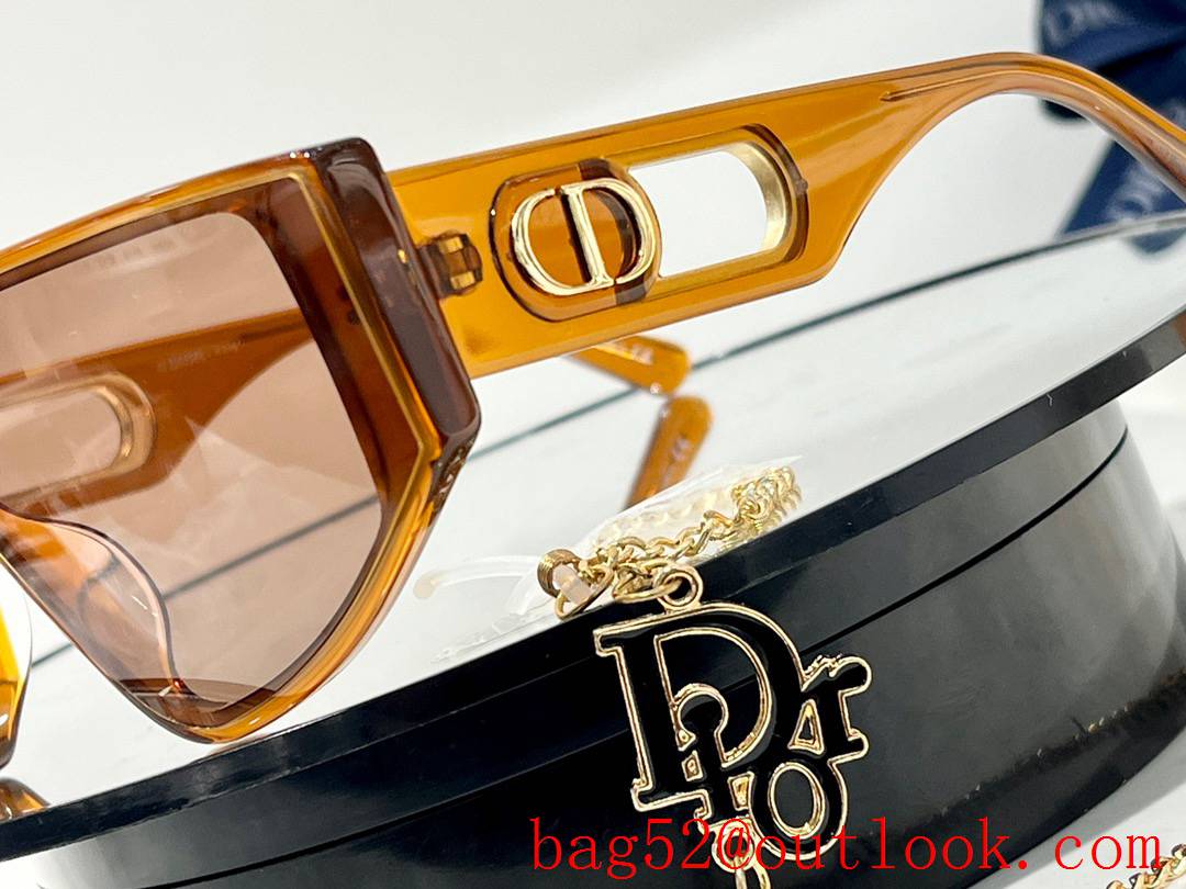 Dior 4 colors with chain women sunglasses