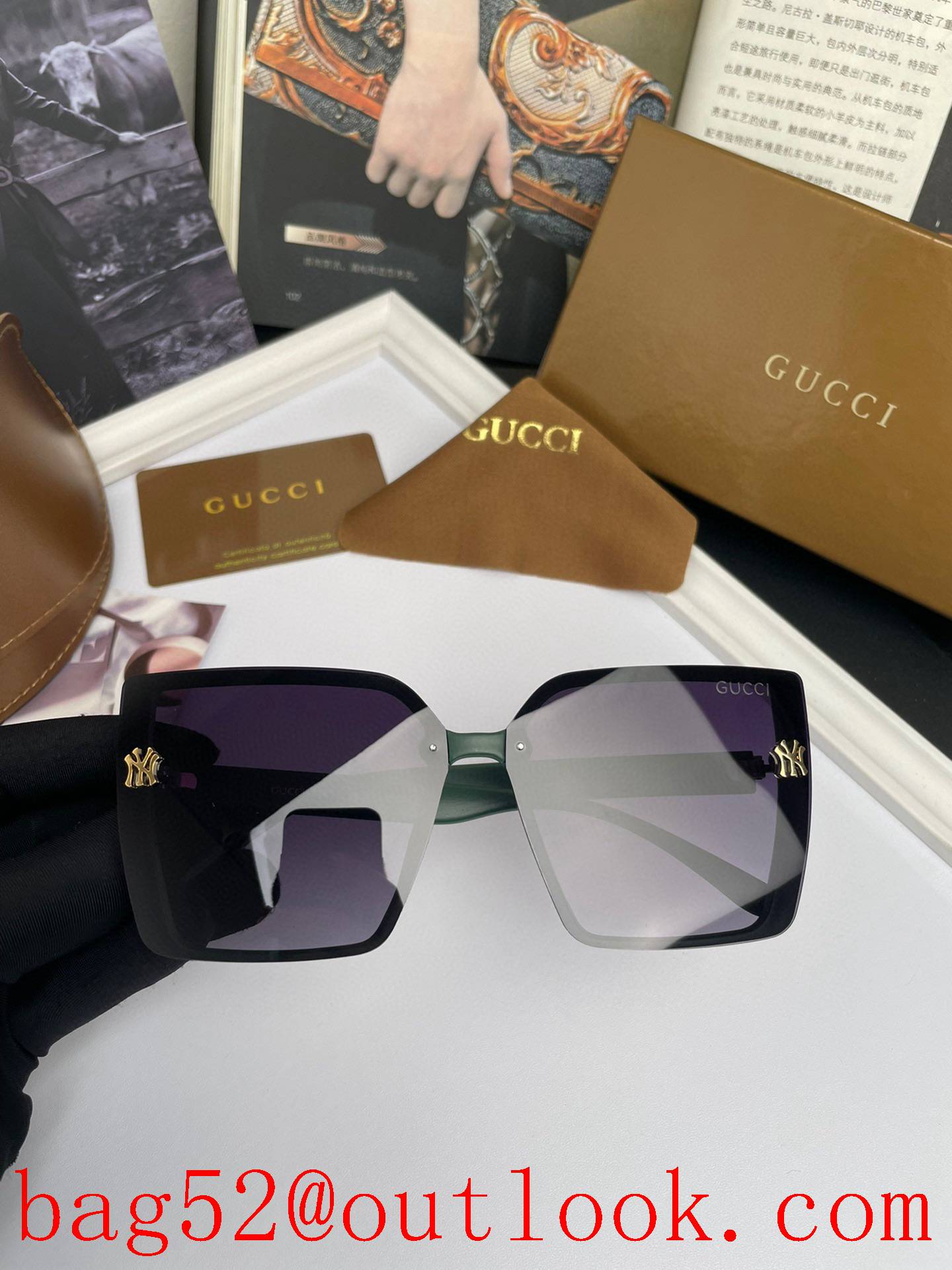 Gucci Original Single Quality Ladies Polarized TR Sunglasses