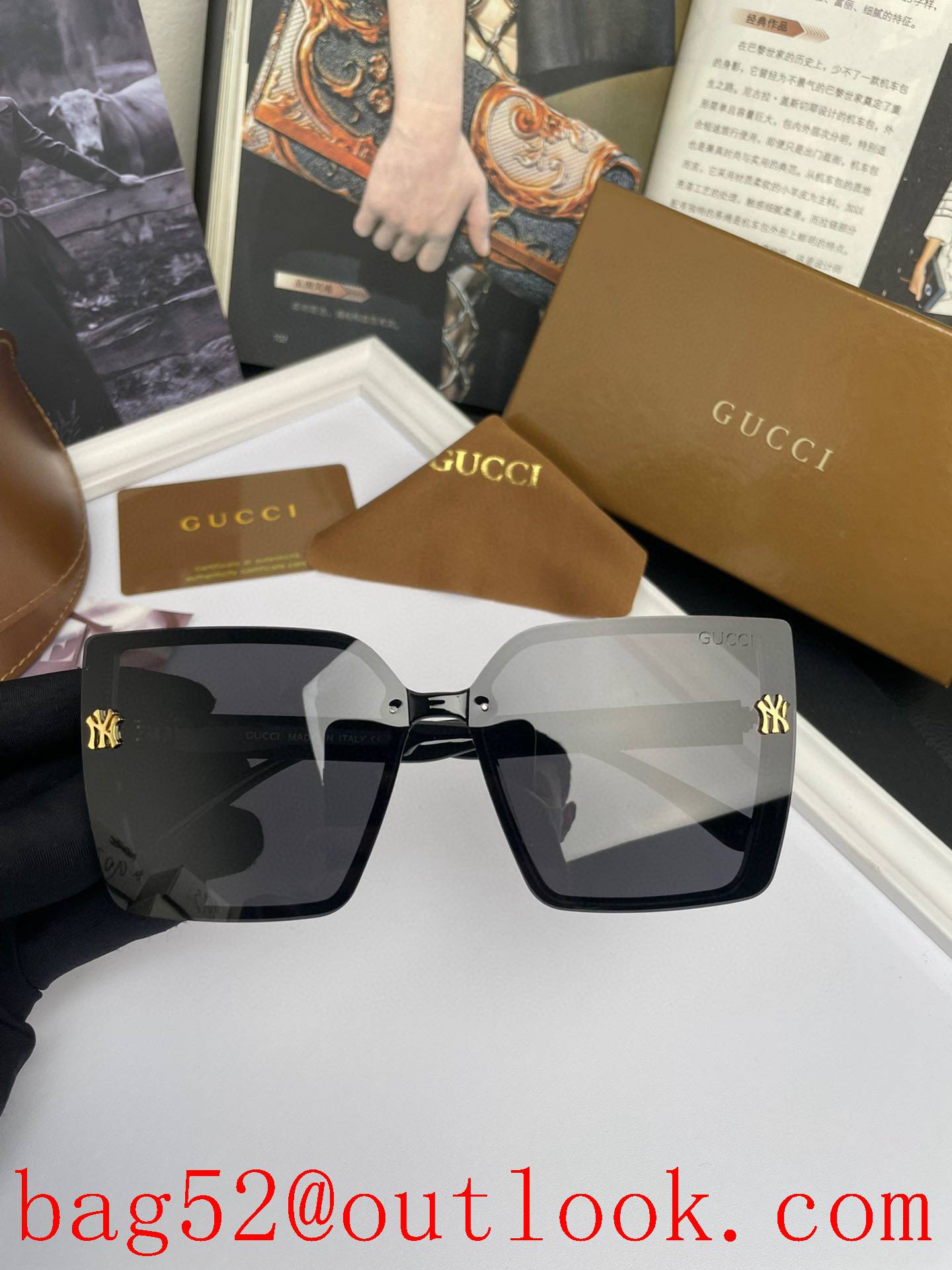 Gucci Original Single Quality Ladies Polarized TR Sunglasses