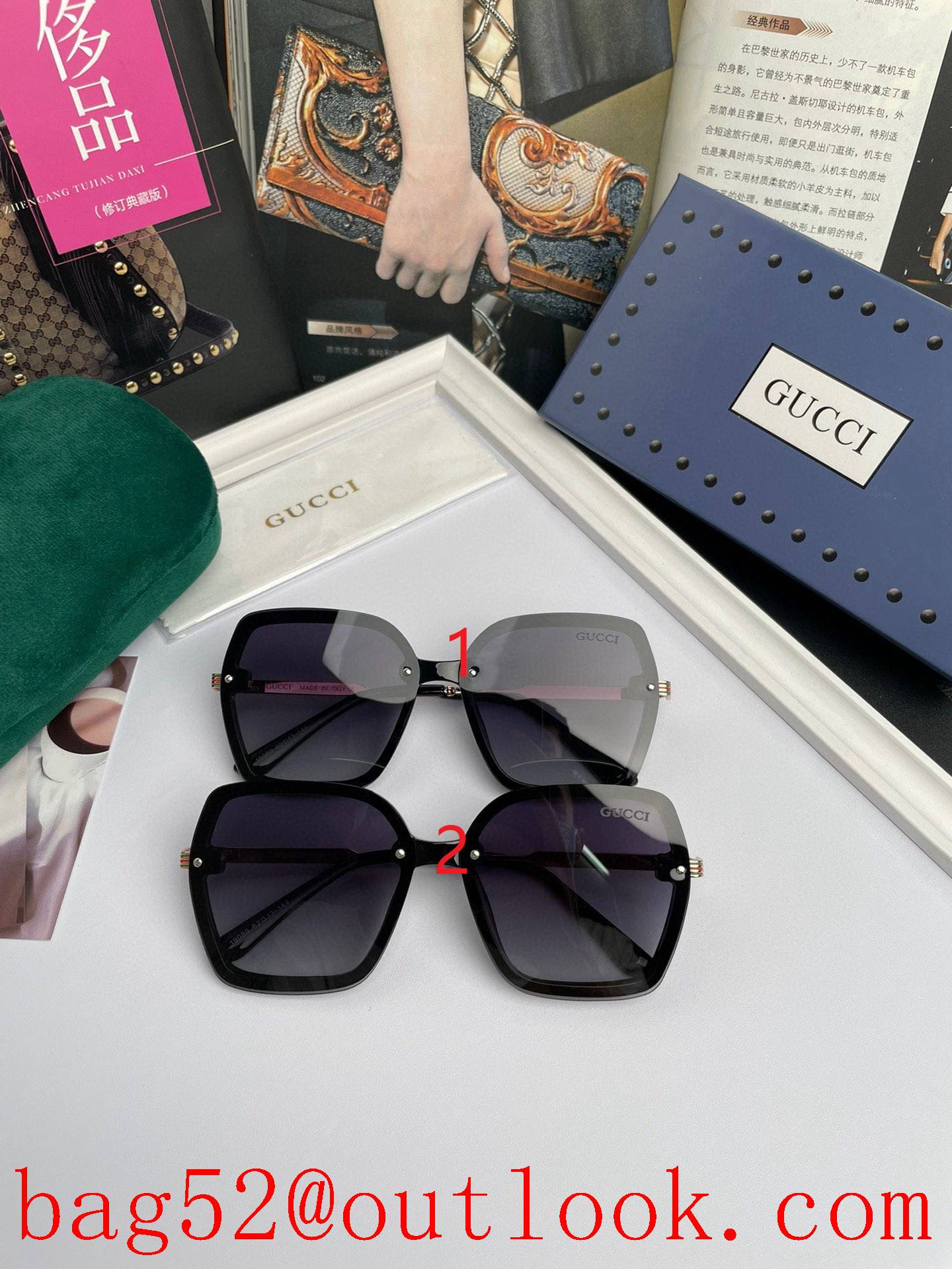 Gucci popular women's polarized sunglasses