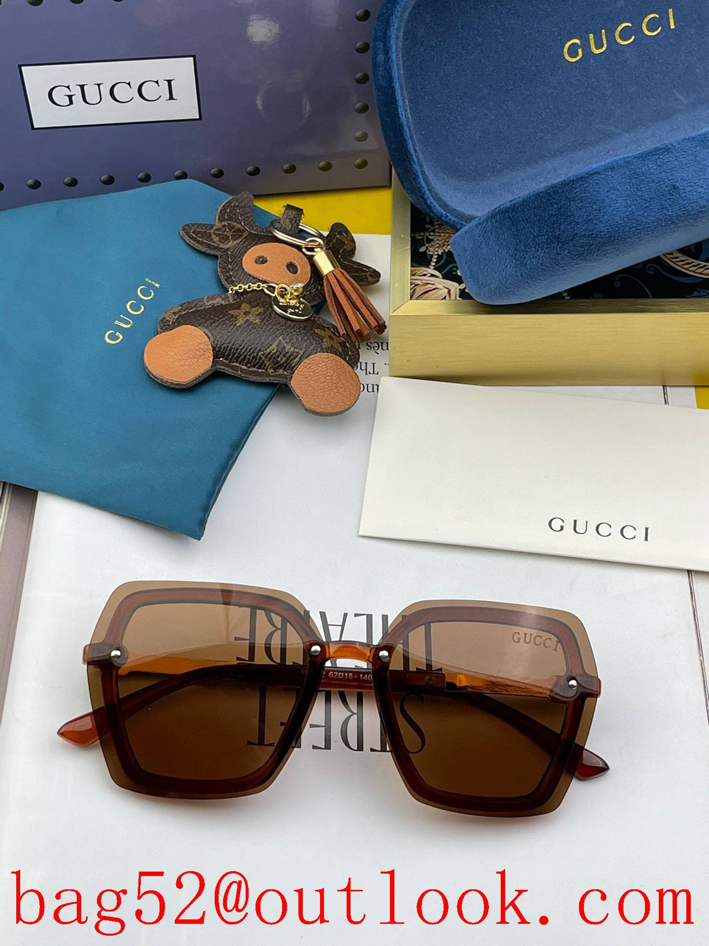 Gucci Driving mirror fashion sunglasses
