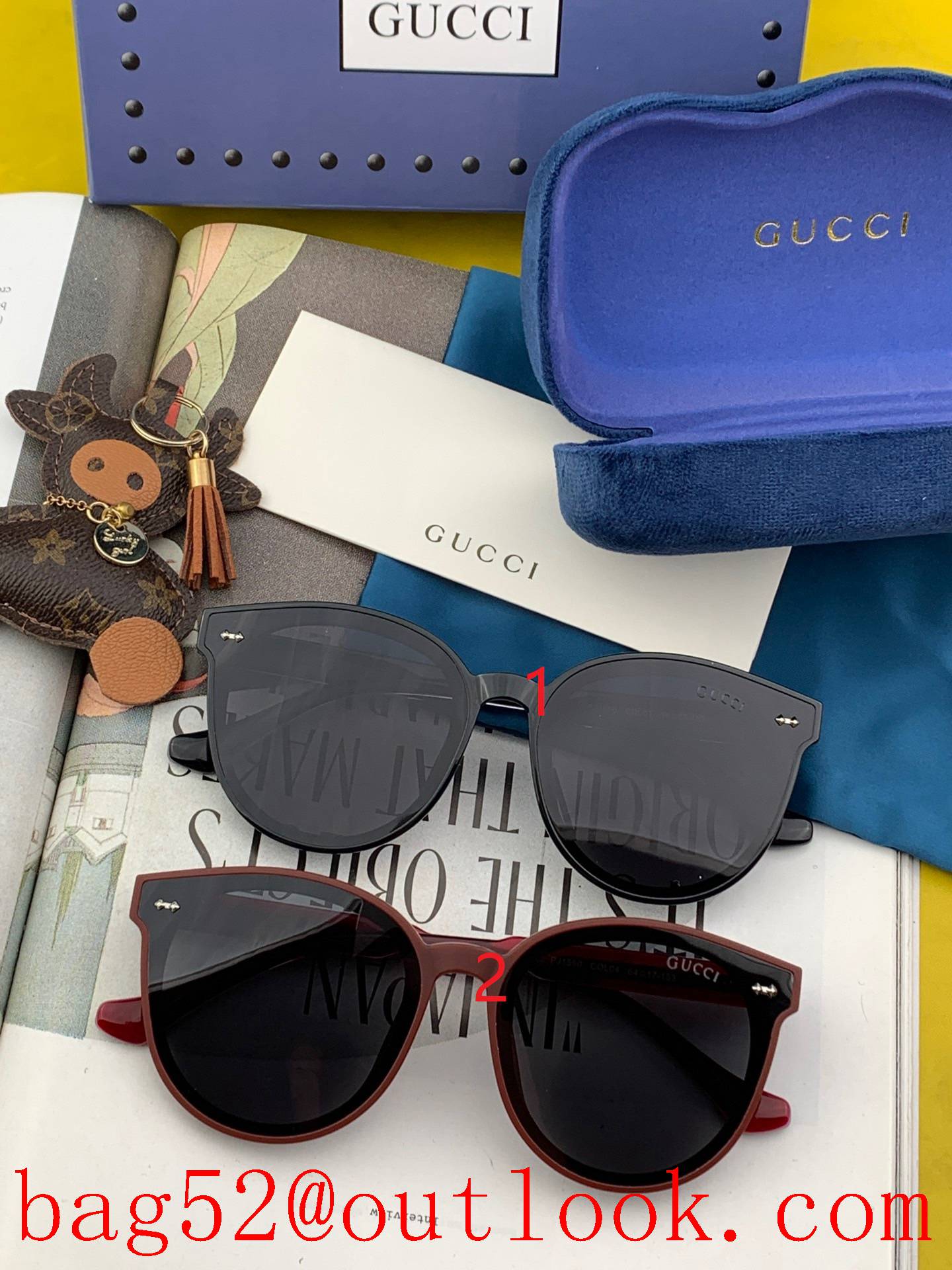 Gucci new are unisex for both men and women sunglasses