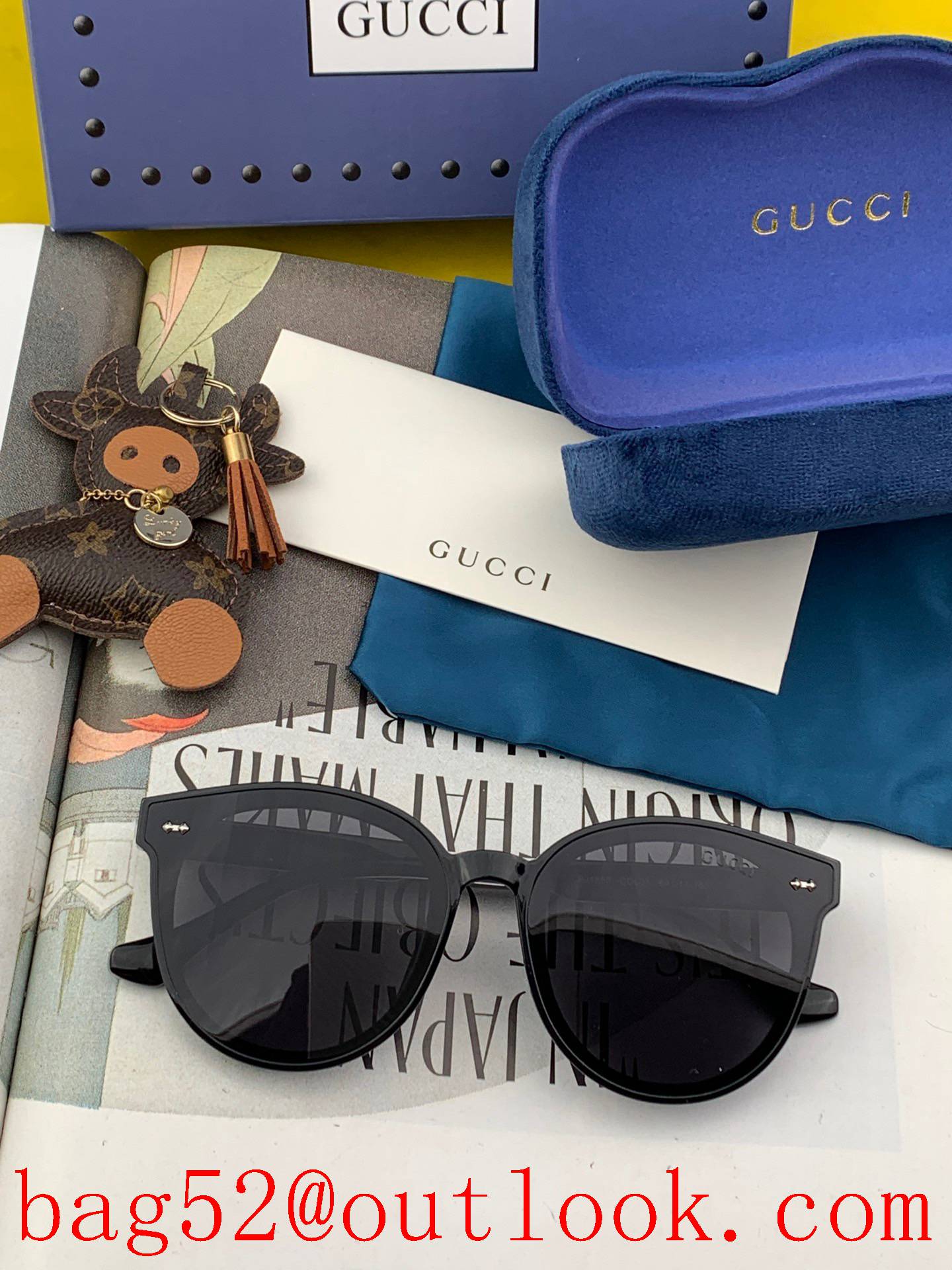 Gucci new are unisex for both men and women sunglasses