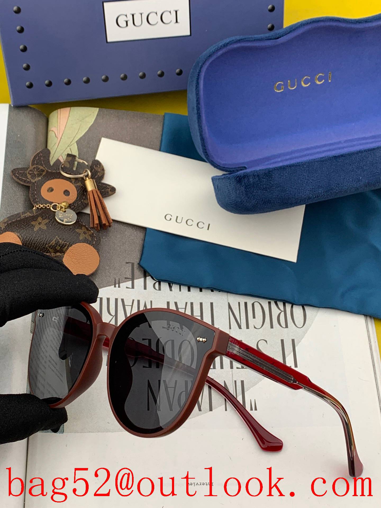 Gucci new are unisex for both men and women sunglasses