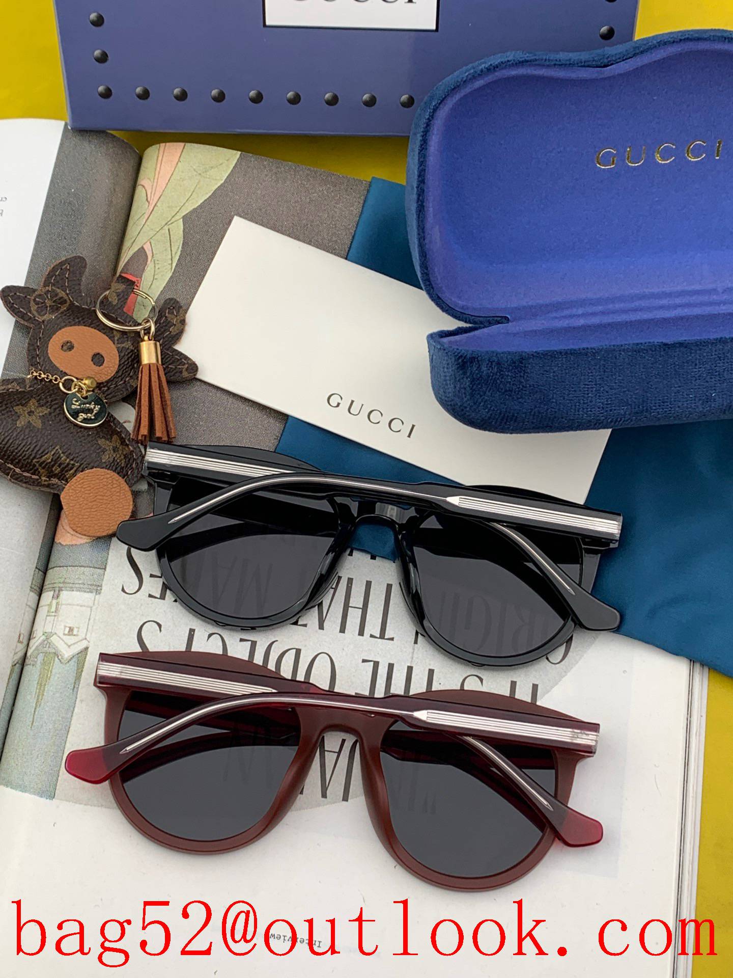 Gucci new are unisex for both men and women sunglasses