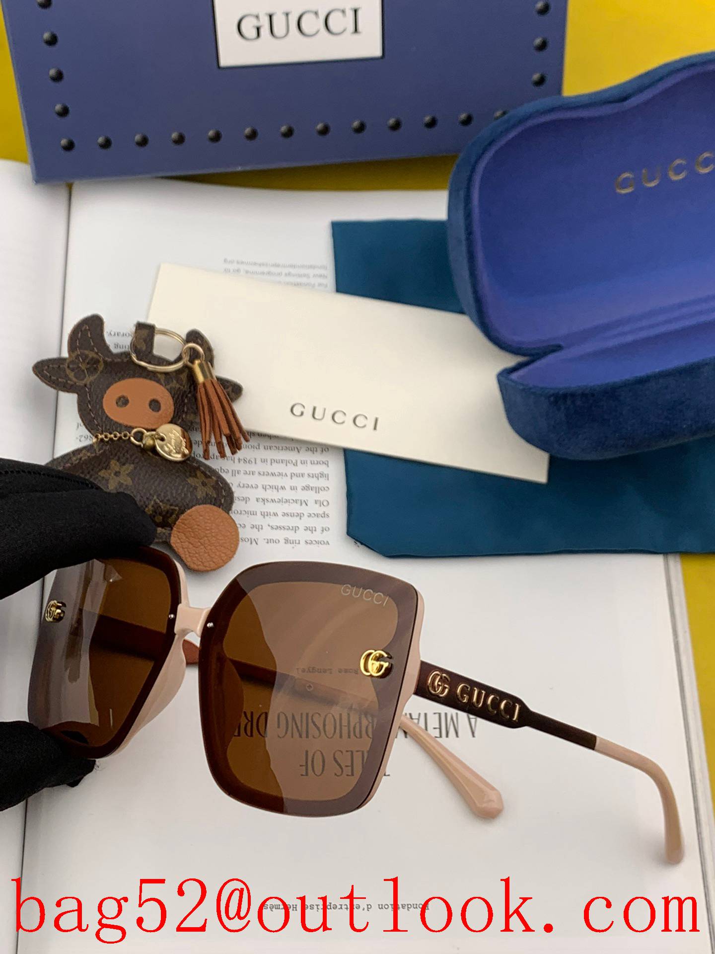 Gucci Polarized lenses prevent UV rays sunglasses
