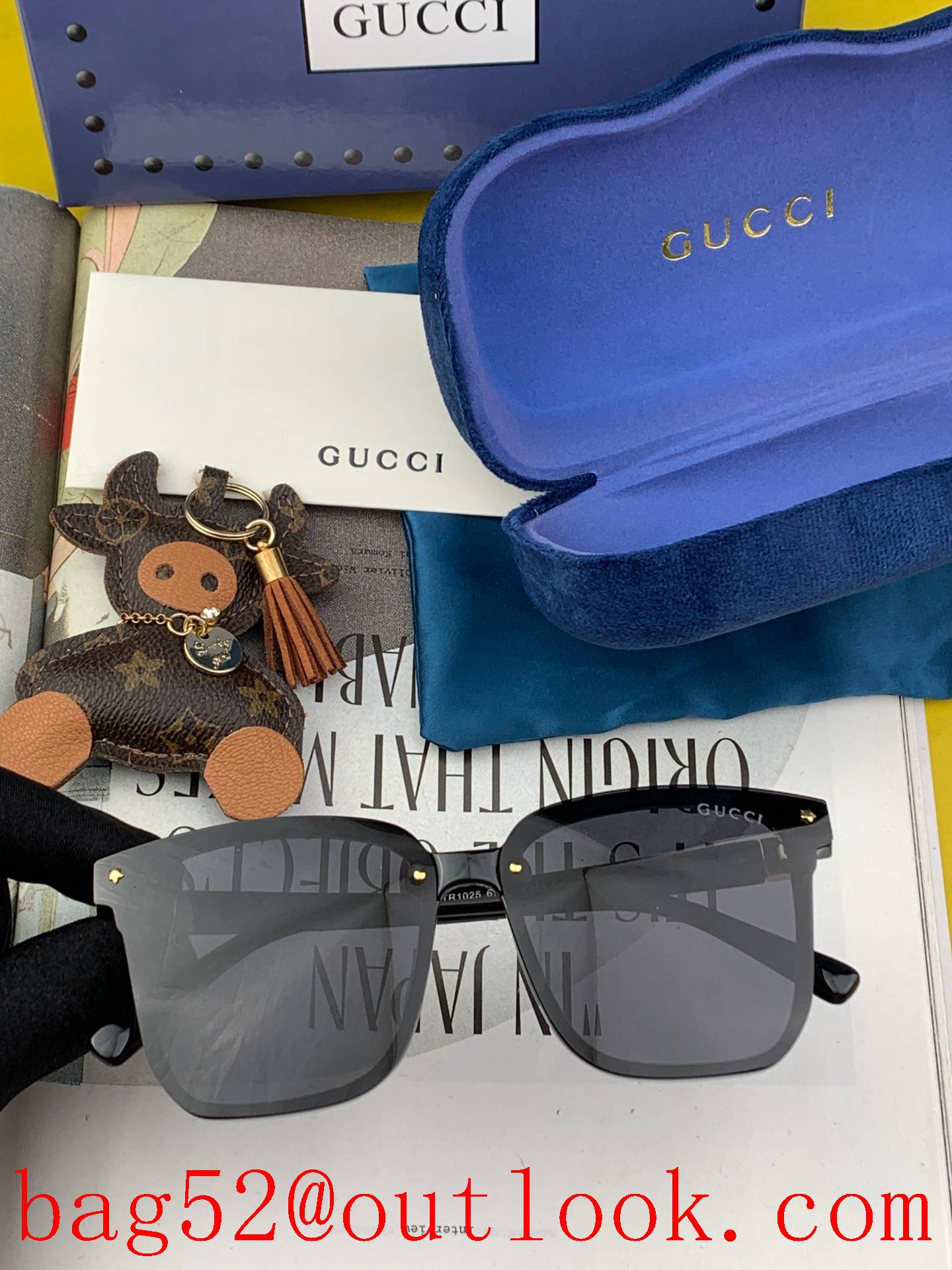 Gucci unique charm and avant-garde style sunglasses