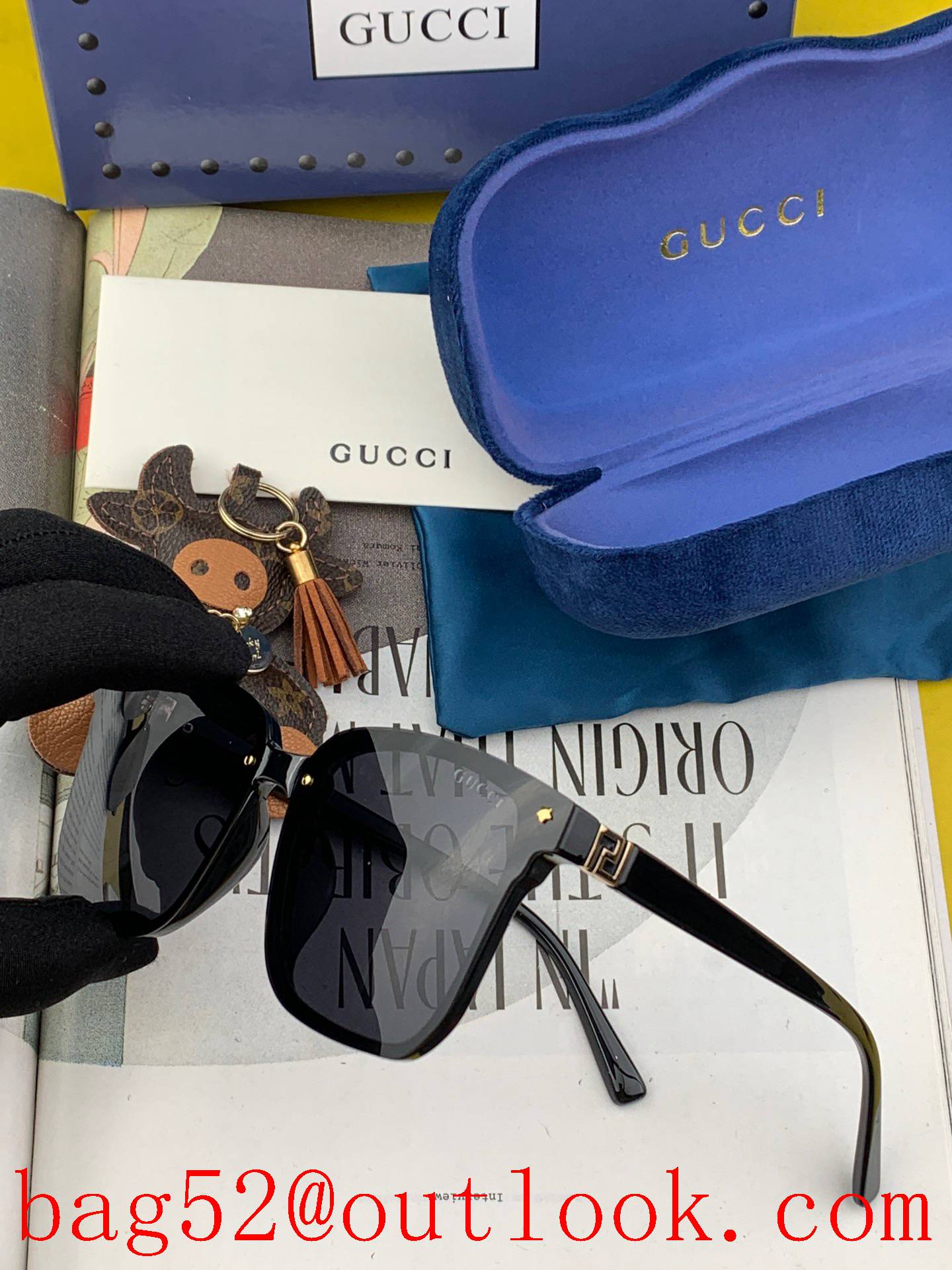 Gucci unique charm and avant-garde style sunglasses