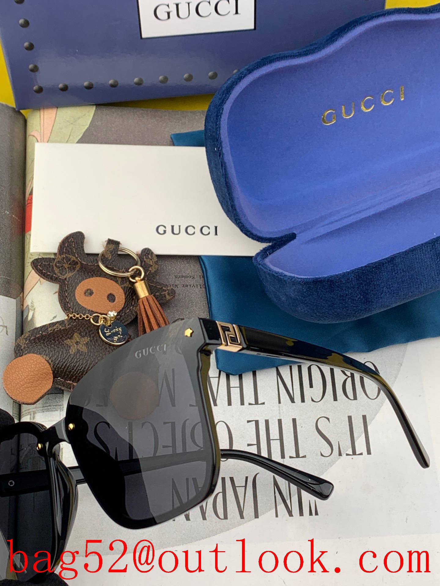 Gucci unique charm and avant-garde style sunglasses