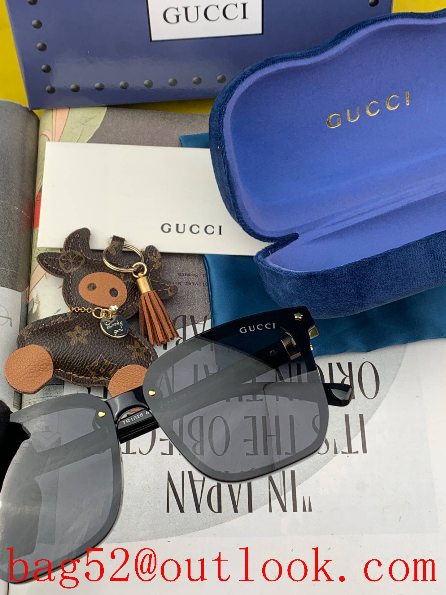 Gucci unique charm and avant-garde style sunglasses