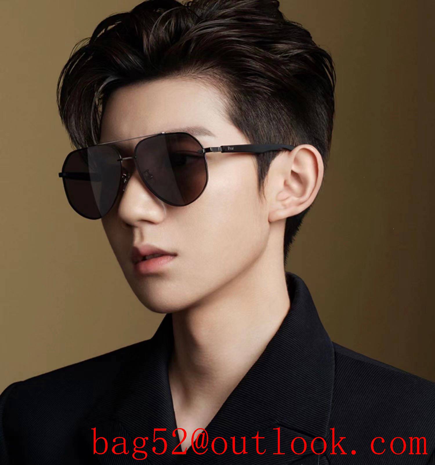 Gucci men's and women's couple models sun ip electroplating will never fade sunglasses