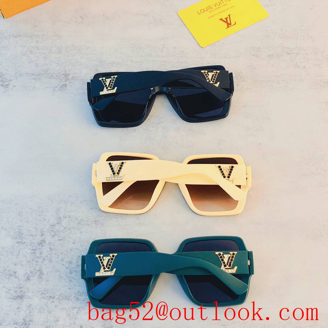 LV Louis Vuitton 2022 Fashion Trend Luxury Decorative Sunglasses