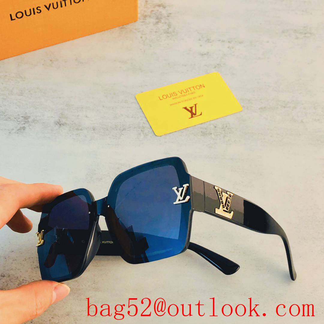 LV Louis Vuitton 2022 Fashion Trend Luxury Decorative Sunglasses