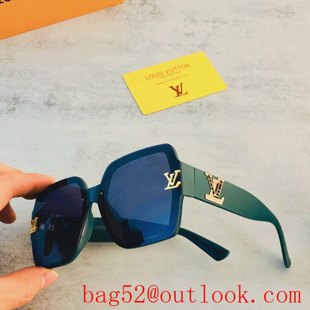 LV Louis Vuitton 2022 Fashion Trend Luxury Decorative Sunglasses