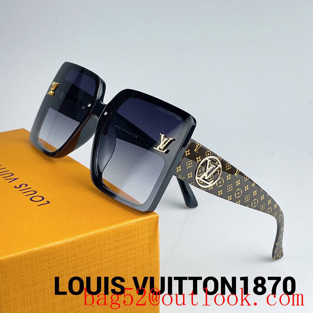 LV Louis Vuitton 2022 Fashion Trend Luxury Decorative Sunglasses