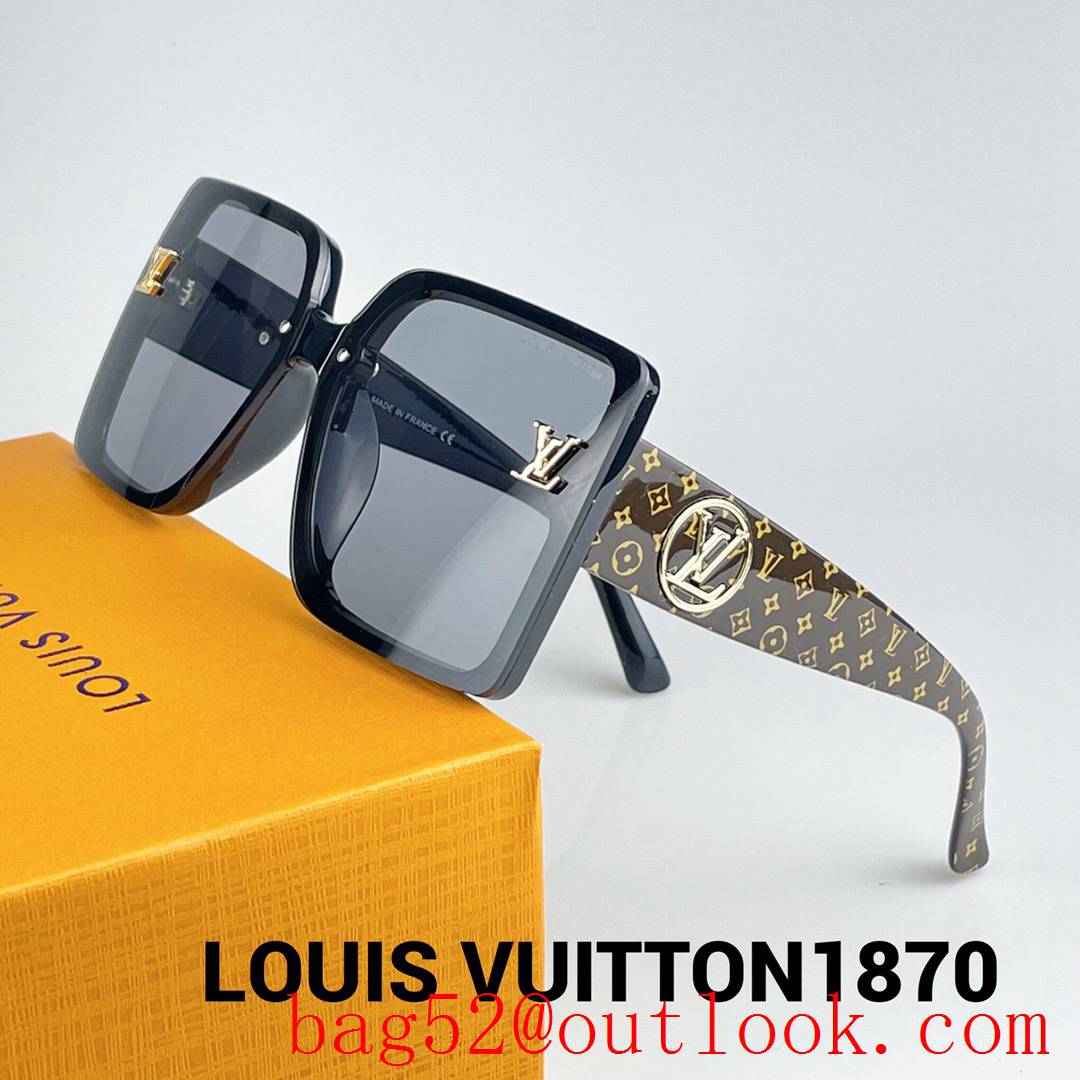 LV Louis Vuitton 2022 Fashion Trend Luxury Decorative Sunglasses